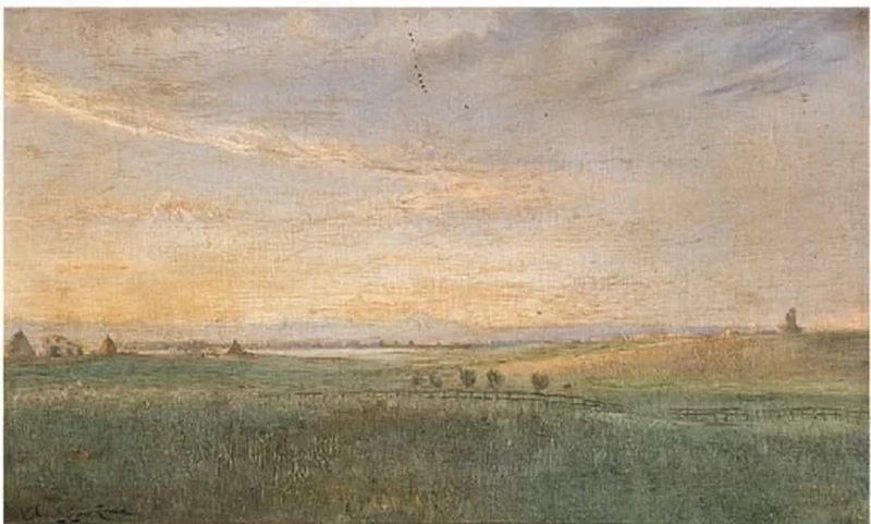 Paesaggio della campagna romana
